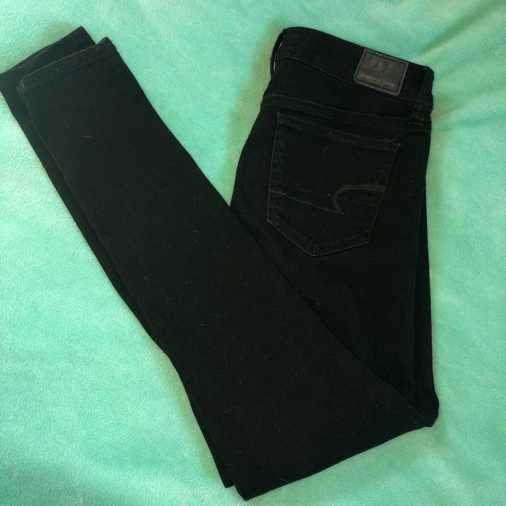 American Eagle Black Jeggings